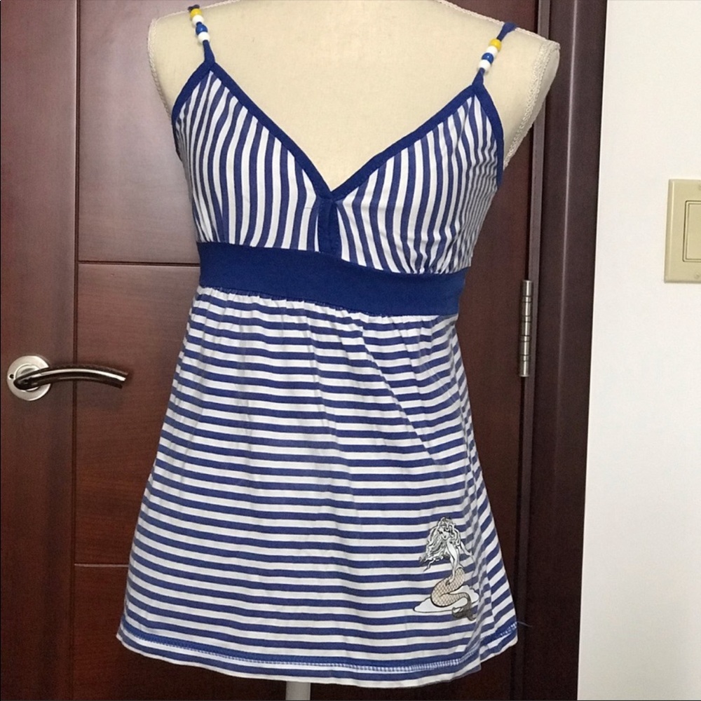 Women striped tank top